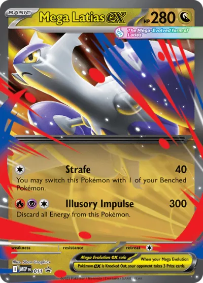 11 Mega Latias ex Mega Evolution Black Star Promos 2025