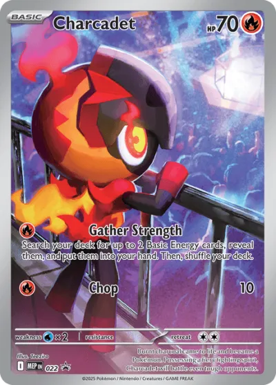 22 Charcadet Mega Evolution Black Star Promos 2025