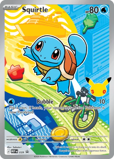 39 Squirtle Mega Evolution Black Star Promos 2025
