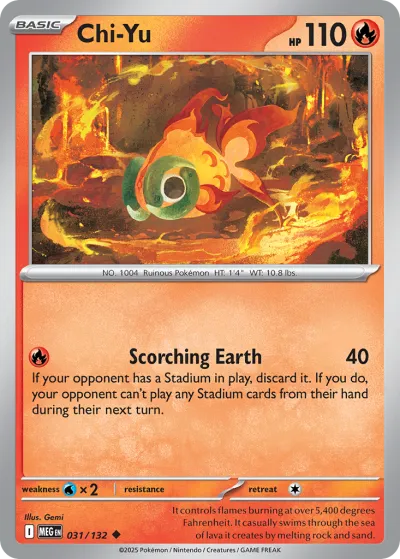 31 Chi-Yu Mega Evolution 2025