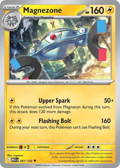 47 Magnezone Mega Evolution 2025