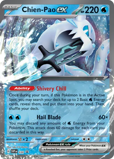 30 Chien-Pao ex Scarlet & Violet Black Star Promos 2023