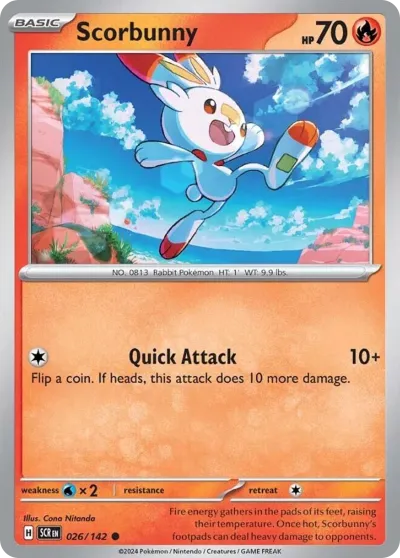 26 Scorbunny Stellar Crown 2024