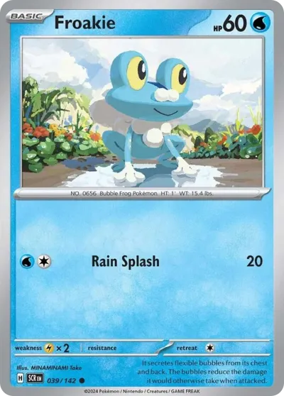 39 Froakie Stellar Crown 2024