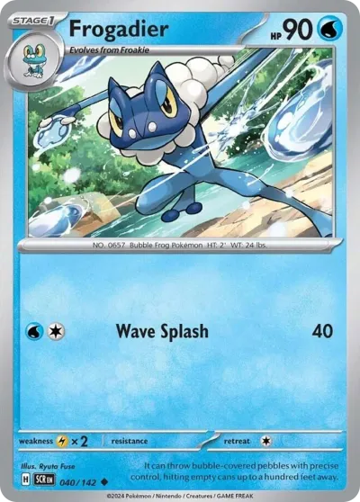 40 Frogadier Stellar Crown 2024