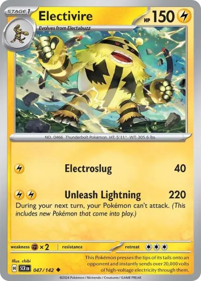 47 Electivire Stellar Crown 2024