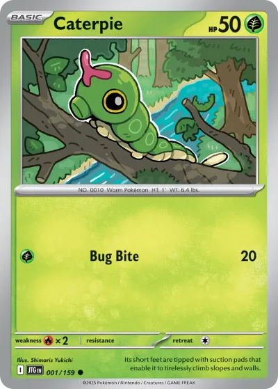 1 Caterpie Journey Together 2025