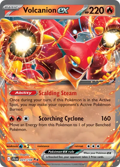 31 Volcanion ex Journey Together 2025