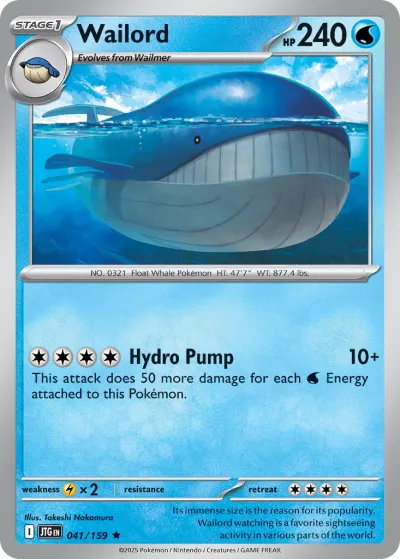 41 Wailord Journey Together 2025