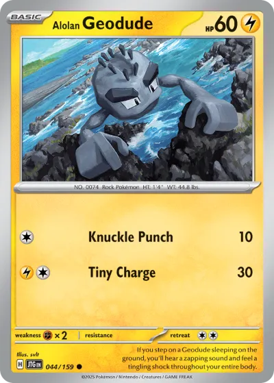 44 Alolan Geodude Journey Together 2025