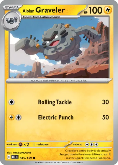 45 Alolan Graveler Journey Together 2025