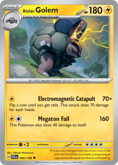 46 Alolan Golem Journey Together 2025
