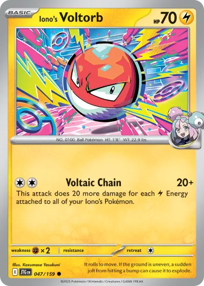 47 Iono's Voltorb Journey Together 2025