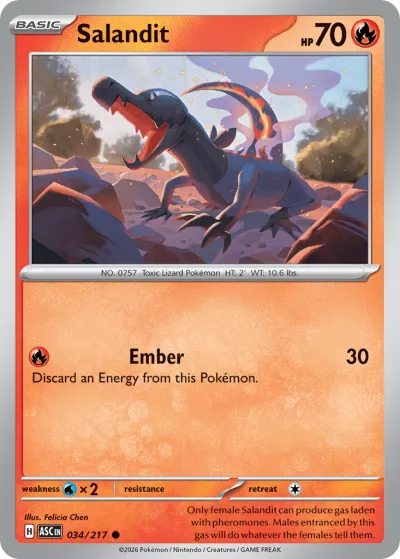 34 Salandit Ascended Heroes 2026
