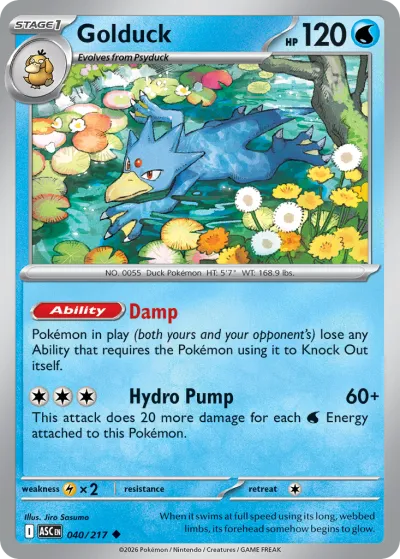 40 Golduck Ascended Heroes 2026