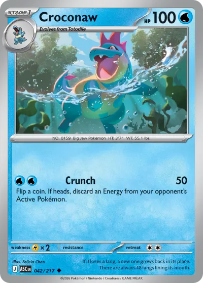 42 Croconaw Ascended Heroes 2026