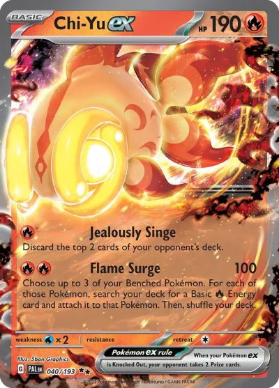 40 Chi-Yu ex Paldea Evolved 2023