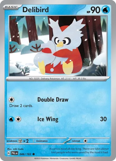 46 Delibird Paldea Evolved 2023