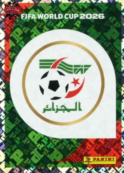 ALG1 Алжир — емблема Panini World Cup 2026 2026
