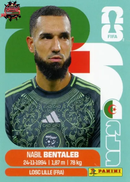 ALG12 Nabil Bentalab Panini World Cup 2026 2026