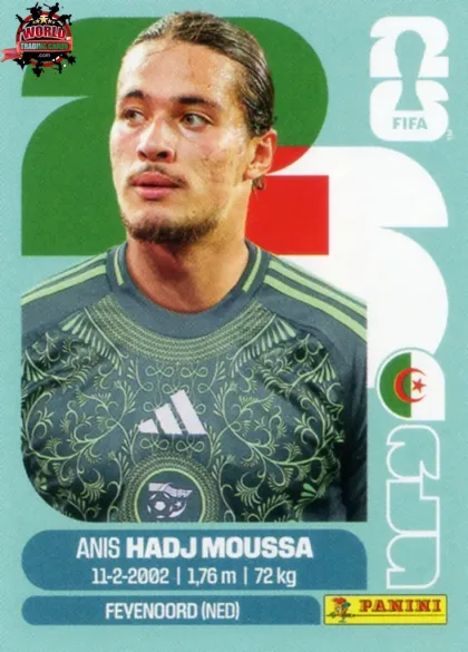 ALG17 Anis Hadj Moussa Panini World Cup 2026 2026