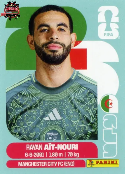 ALG5 Rayan Aït-Nouri Panini World Cup 2026 2026