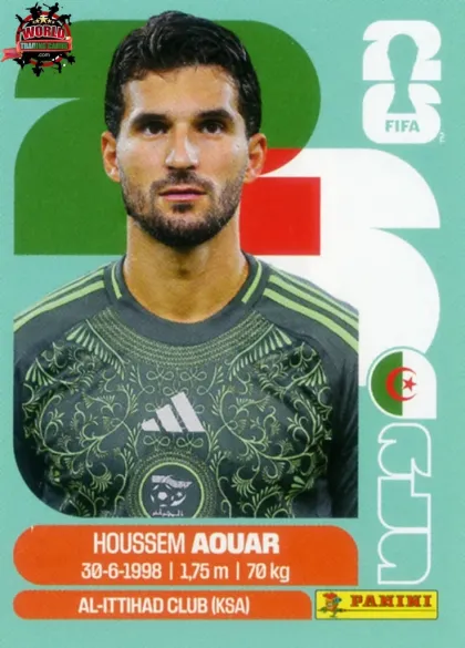 ALG9 Houssem Aquar Panini World Cup 2026 2026