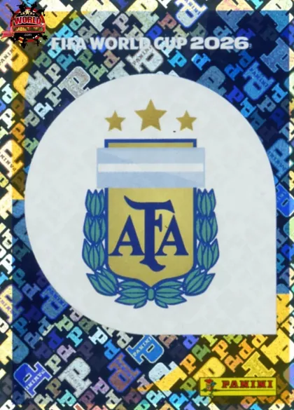 ARG1 Аргентина — емблема Panini World Cup 2026 2026