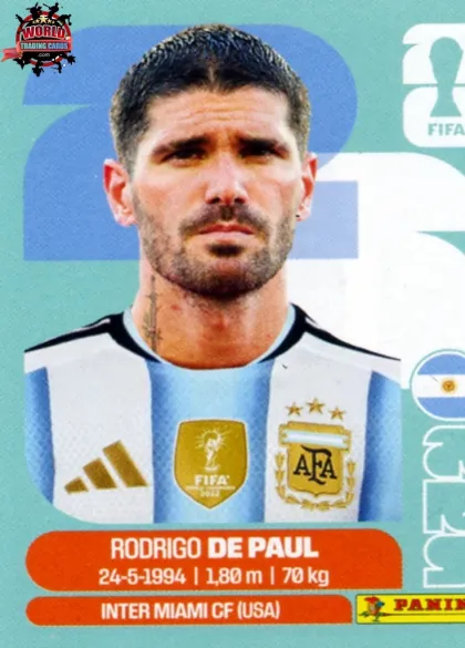 ARG10 Rodrigo De Paul Panini World Cup 2026 2026