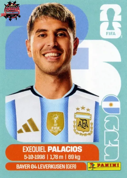 ARG11 Exequiel Palacios Panini World Cup 2026 2026