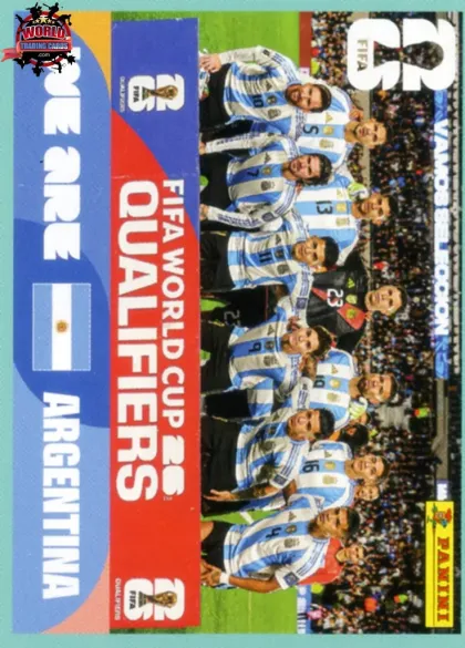 ARG13 Аргентина — фото команди Panini World Cup 2026 2026