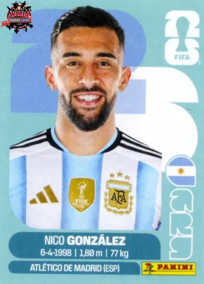 ARG16 Nico Gonzalez Panini World Cup 2026 2026