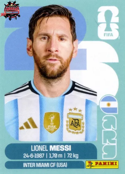 ARG17 Lionel Messi Panini World Cup 2026 2026