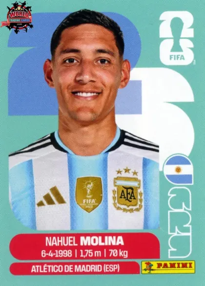 ARG3 Nahuel Molina Panini World Cup 2026 2026