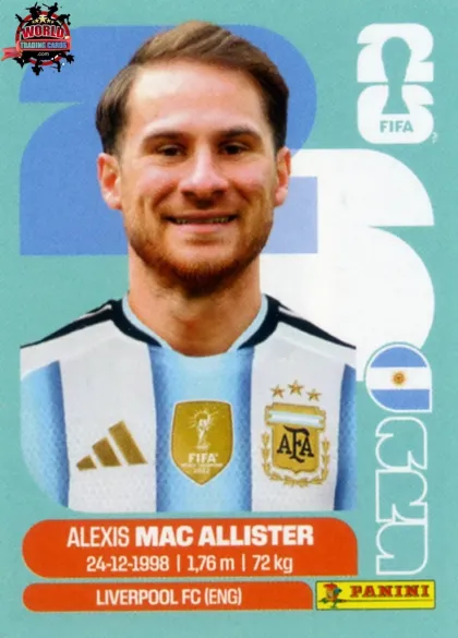 ARG9 Alexis Mac Allister Panini World Cup 2026 2026