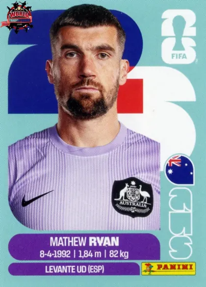 AUS2 Австралія — емблема Panini World Cup 2026 2026