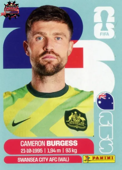 AUS8 Cameron Burgess Panini World Cup 2026 2026
