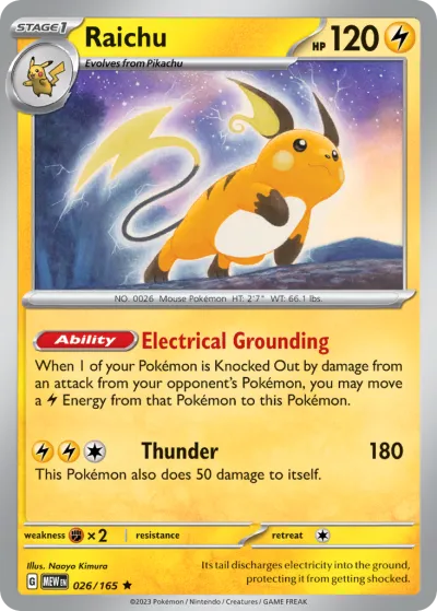 26 Raichu 151 2023