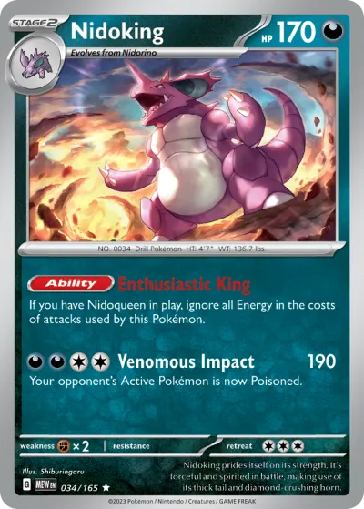 34 Nidoking 151 2023
