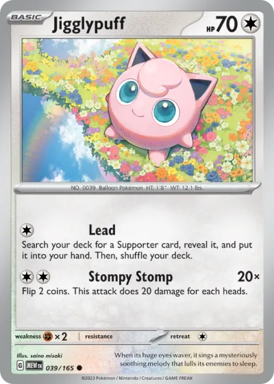 39 Jigglypuff 151 2023