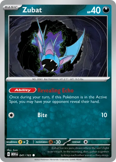 41 Zubat 151 2023