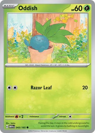 43 Oddish 151 2023