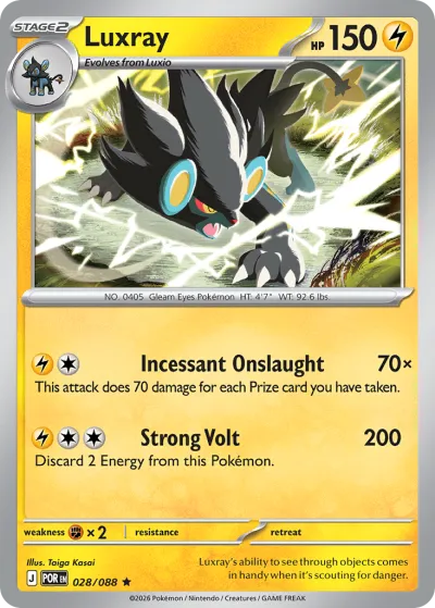 28 Luxray Perfect Order 2026