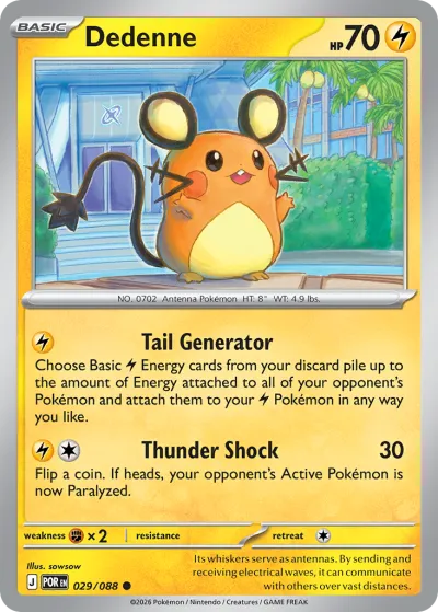 29 Dedenne Perfect Order 2026