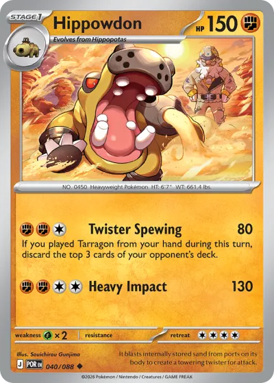 40 Hippowdon Perfect Order 2026