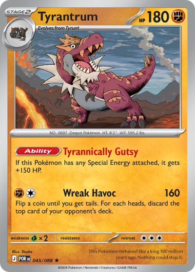 45 Tyrantrum Perfect Order 2026
