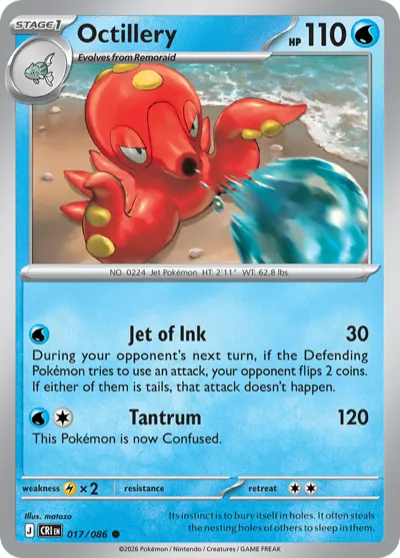 17 Octillery Chaos Rising 2026