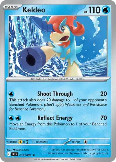19 Keldeo Chaos Rising 2026