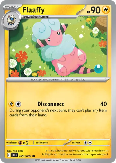 28 Flaaffy Chaos Rising 2026