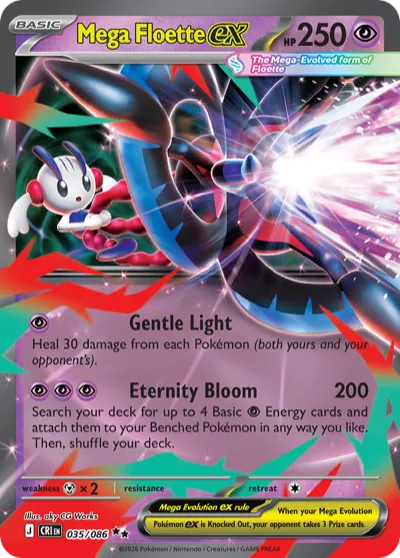 35 Mega Floette ex Chaos Rising 2026